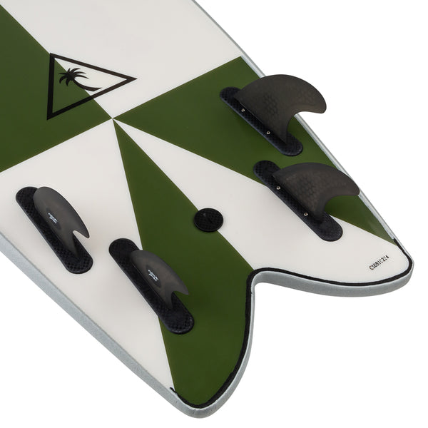 Heritage 5'8'' Retro Fish - Cool Grey