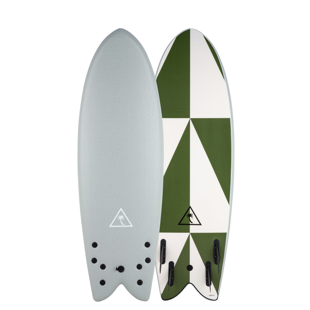 Heritage 5'8'' Retro Fish - Cool Grey