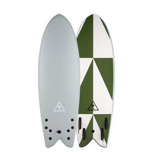 Heritage 5'8'' Retro Fish - Cool Grey
