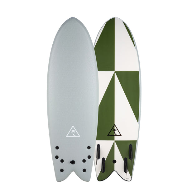 Heritage 5'8'' Retro Fish - Cool Grey