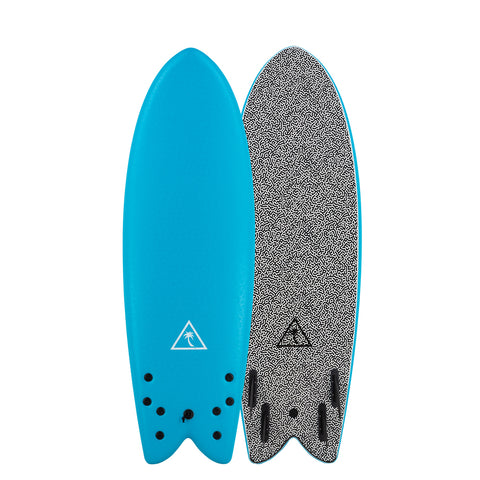 Heritage 5'8'' Retro Fish - Cool Blue
