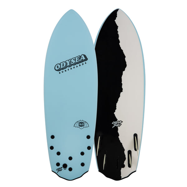 Odysea - 5'2" Fat Bat Five Fin - Sky Blue