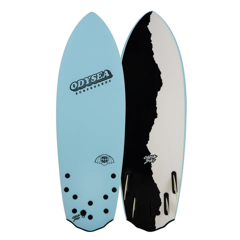 Odysea - 5'2" Fat Bat Five Fin - Sky Blue