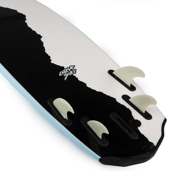 Odysea - 5'2" Fat Bat Five Fin - Sky Blue