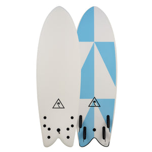 Heritage 5'8'' Retro Fish - White