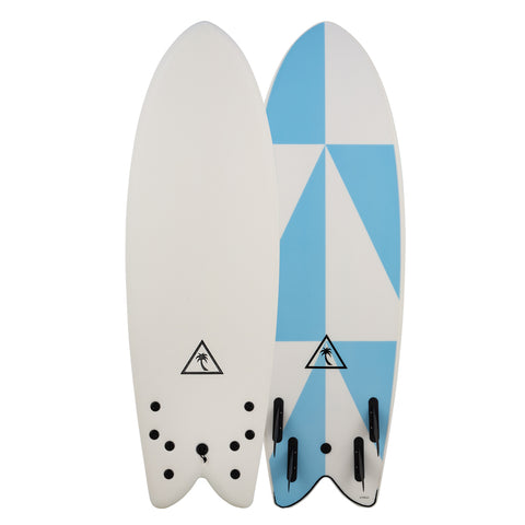 Heritage 5'8'' Retro Fish - White