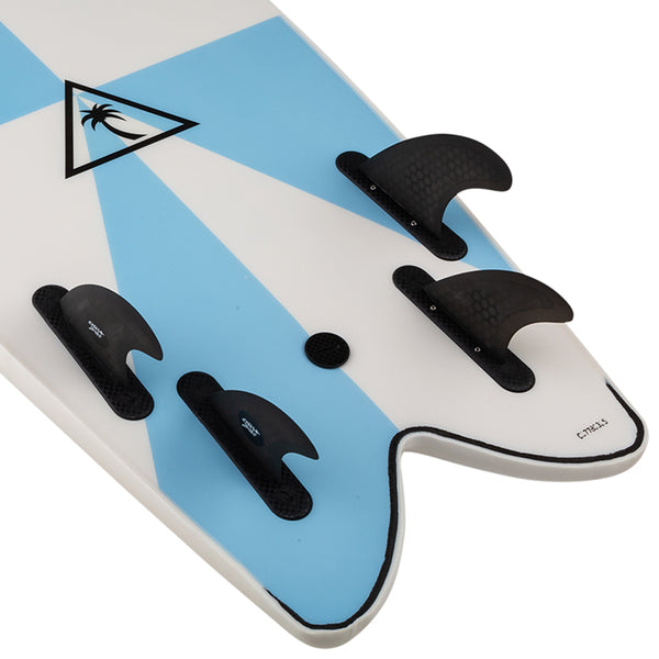 Heritage 5'8'' Retro Fish - White