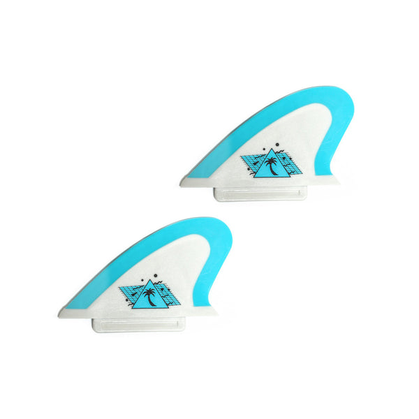 Catch Surf UK - Beater Pro - Safety Edge Twin Fin Kit - Grey & Cool Blue