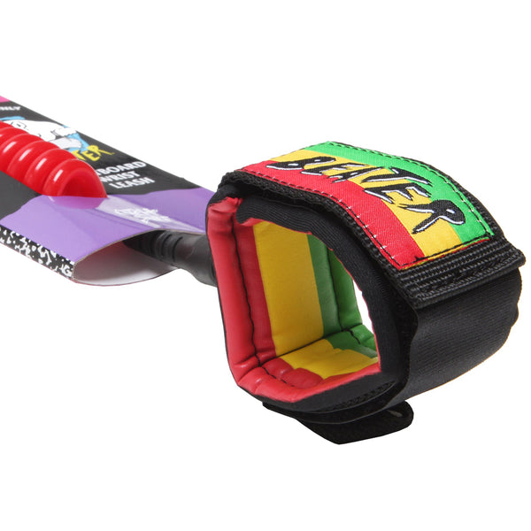 Beater Bodyboard Leash - Rasta