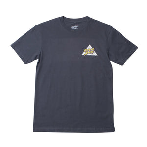 Triangle Slash S/S Tee - Harbour Blue