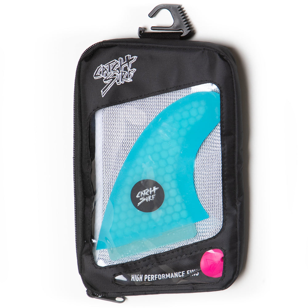 Ultra Hi-Perf Tri Fin Kit - Cyan