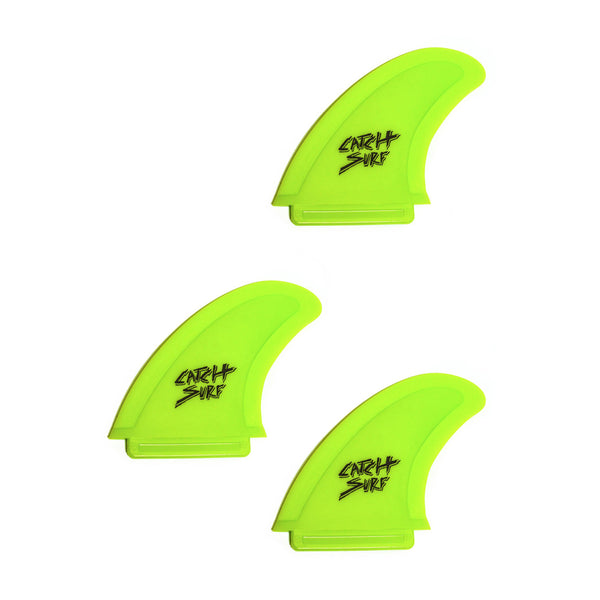 Catch Surf UK - Safety Edge Tri Fin Kit - Lime